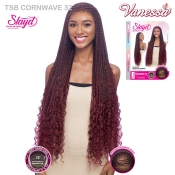 Vanessa Slayd Designer Cornrow Braid Lace Front Wig - TSB CORNWAVE 32